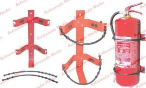 Base In Ferro Per Estintore – Supporto Stabile E Resistente, Diametro 17,6 Cm, Portata 3-4 Kg, Adatto Per Casa, Ufficio E Veicoli, Facile Da Installare